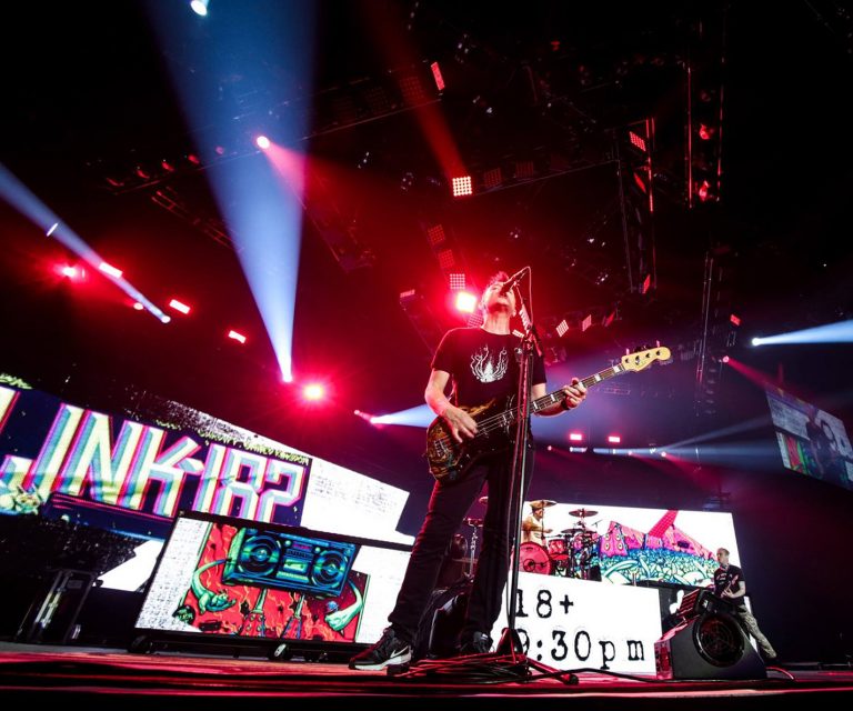 Blink 182 at The O2 Arena: Client – Neon Black